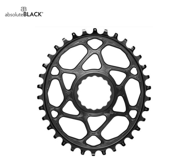 Absolute Black Oval RaceFace Cinch Boost Shimano 12 v