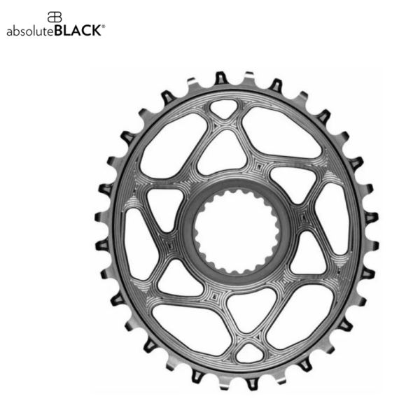 Absolute Black Oval Shimano XTR M9100-XT M8100-SLX M7100