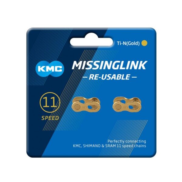 KMC MissingLink 11R Ti-N (Gold)