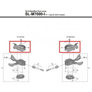 Shimano Tapa Inferior SLX SL-M7000