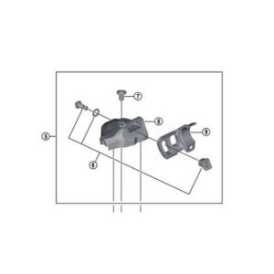 Shimano Tapa Maneta SL-M8000 I-SPEC-II