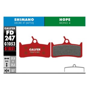 Galfer Shimano XT M755 – Hope Mono 4