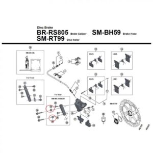 Shimano SM-MAR160D Arandela Adaptador