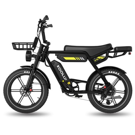 Bicicleta eléctrica Koolux X9 PRO 250W Dos Baterías 48v 31,2ah