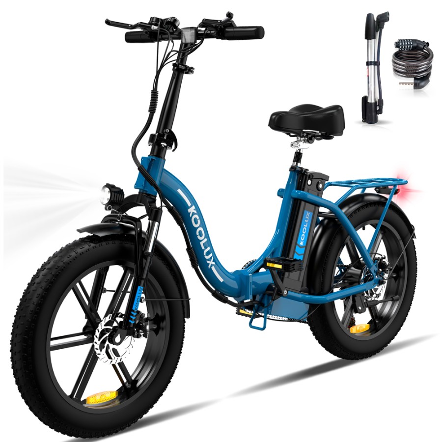 Bicicleta eléctrica plegable Koolux BK6S 250W 48V 15.6AH
