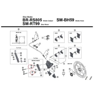 Shimano SM-MAR160D Arandela Adaptador