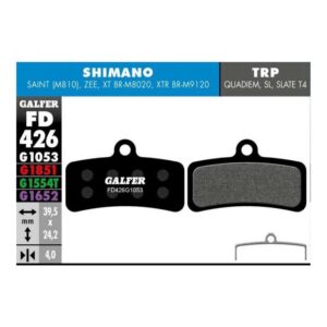 Galfer Pastillas Shimano Saint M810, XT M8020, XTR 9120, MT520