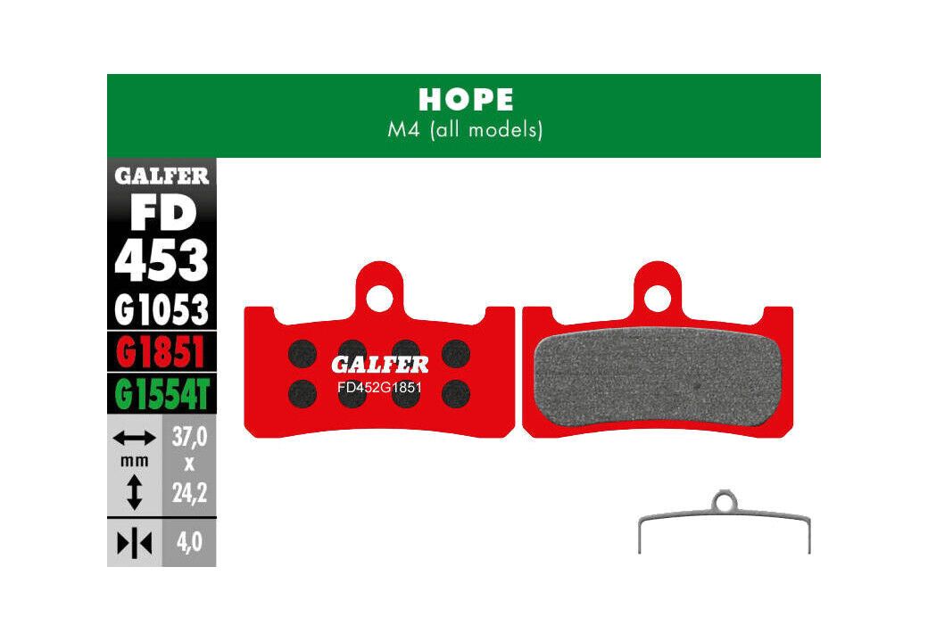 Galfer Pastillas Hope M4