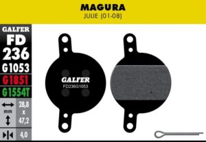 Galfer Pastillas Magura Julie