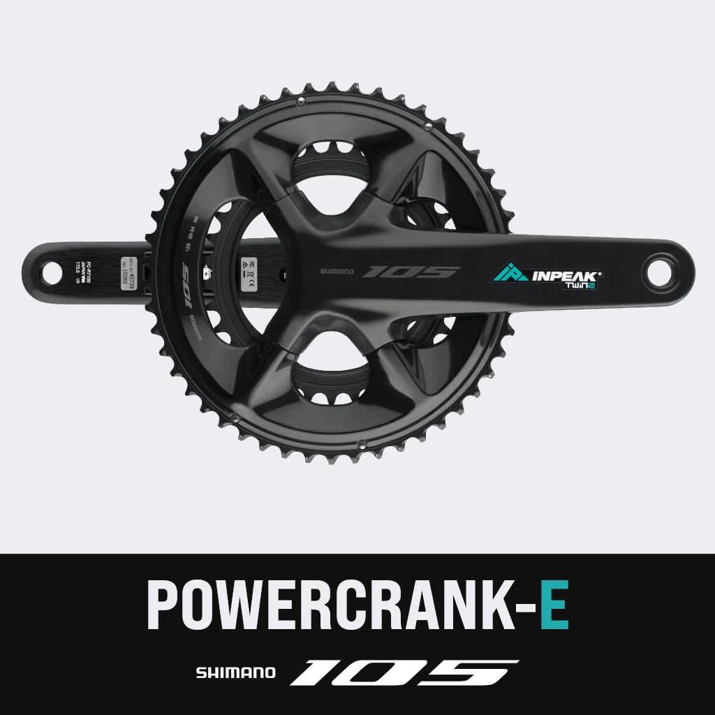 Inpeak Powercrank-E TWiN2 Shimano 105 FC-R7100