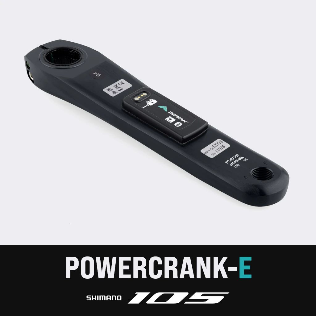 Inpeak Powercrank-E Single Shimano 105 FC-R7100