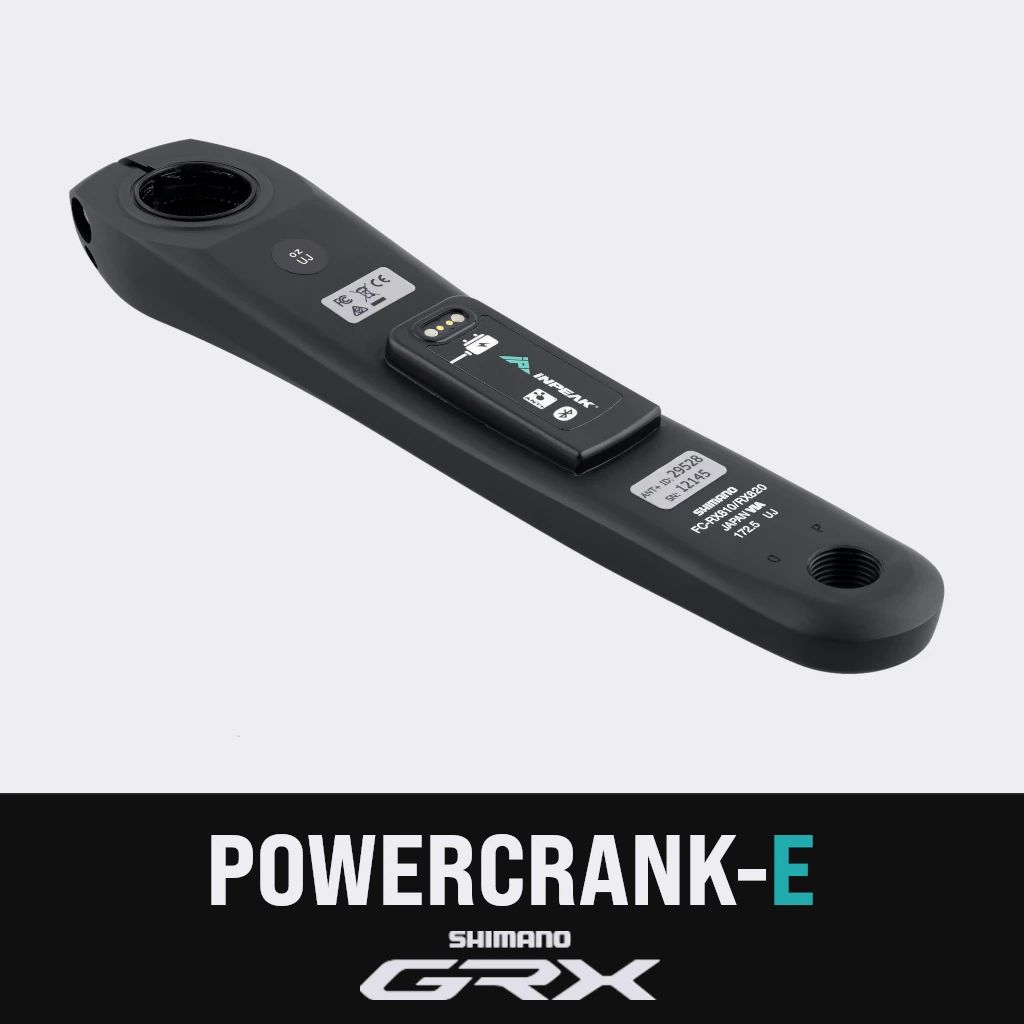 Inpeak Powercrank-E Single Shimano GRX FC-RX810/RX820