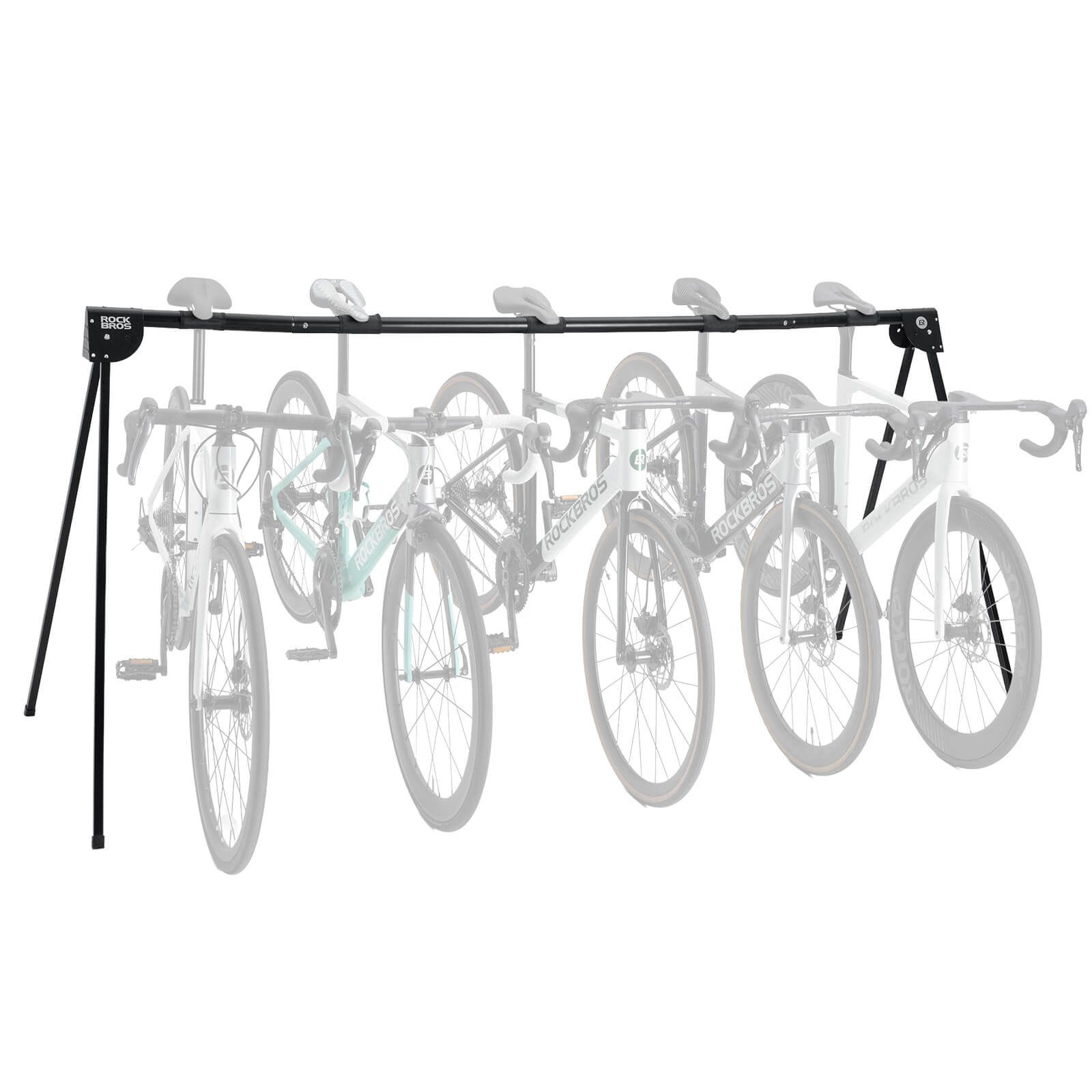 Rockbros Soporte Barra Horizontal 5 Bicicletas / 120Kg